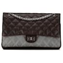 Chanel Caviar Skin Quilted Double Flap Bicolor Chain Shoulder Bag in Great Condition