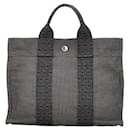 Hermes Toile Herline PM Tote Canvas Tote Bag in Good condition - Hermès