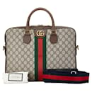 Gucci GG Supreme Ophidia 2WAY Handbag PVC Leather in Very Good Condition