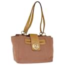 BVLGARI Handtasche Canvas Orange Auth bs14719 - Bulgari