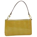 LOUIS VUITTON Pochette Monogram Vernis Lexington Beige M91010 Auth LV 76031 - Louis Vuitton