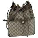 GUCCI Web Sherry Line GG Supreme Bolso de hombro Beige Rojo 41 02 033 EP de autenticación4290 - Gucci