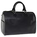 Louis Vuitton Epi Speedy 30 Sac à Main Noir Noir M43002 Auth LV 75933