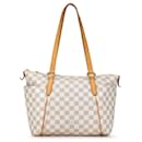 Borsa tote Louis Vuitton Damier Azur Totally PM bianca