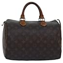 Louis Vuitton Monogram Speedy 30 Bolsa de mão M41526 Autenticação de LV 76057