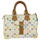 LOUIS VUITTON Monogramme Multicolore Speedy 30 Sac à main Blanc M92643 Auth yk12808 - Louis Vuitton