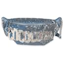 Chanel Blue Pink Sequin Coco Cuba Waist Belt Bag