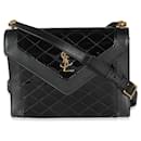 Saint Laurent Black Patent Calfskin Mini Gaby Satchel