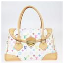 Louis Vuitton White/Multicolor Monogram Beverly Gm Bag