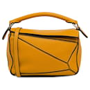 Cartera Mini Puzzle Loewe Amarilla