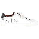 Givenchy Logo Urban Knots Sneakers in White Leather