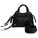 Borsa in pelle Balenciaga Motocross Classic Neo Mini City Bag 628524 In ottime condizioni