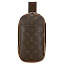 Louis Vuitton Monogram Pochette Gange Waist Bag M51870 in Very Good Condition