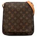 Louis Vuitton Marrom Monogram Musette Salsa Correia Curta