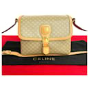 Celine Triomphe Macadam Crossbody Bag  Leather Crossbody Bag in Excellent condition - Céline