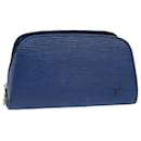 LOUIS VUITTON Custodia Epi Dauphine PM blu M48445 LV Aut 77112 - Louis Vuitton