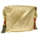 LOEWE Bolso Bandolera Piel Oro Auth 76376 - Loewe