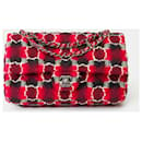 Sac Chanel Timeless/Classic Red Tweed - 101985