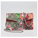 Gucci Beige/Multicolor Super Mini Gg Supreme Blooms Dionysus Crossbody Bag