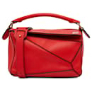 Petit cartable Puzzle LOEWE rouge - Loewe