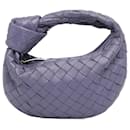 Bolso de mano Bottega Veneta Mini Intrecciato Jodie morado