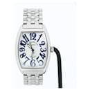 Franck Muller Casablanca Sunset  2852SC 240 SS AT Uhr mit silbernem Zifferblatt