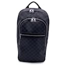 Bolso de hombro estilo mochila Michael de lona grafito Damier - Louis Vuitton