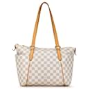 Louis Vuitton White Damier Azur Totally PM