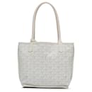 Goyard Mini Goyardine Réversible Blanc Anjou