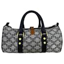 Céline Boston Bag Vintage Triomphe Canvas in Very Good Condition