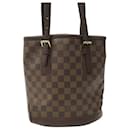 BOLSO DE MANO LOUIS VUITTON BUCKET MARAIS PM N42240 BOLSO EBENE DE LONA A CUADROS - Louis Vuitton