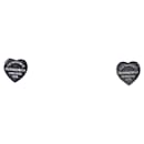 TIFFANY & CO. Return To Tiffany Mini Heart Tag Stud Earrings in Silver Metal - Tiffany & Co