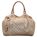 Gucci GG Canvas Sukey Handbag Tote Bag Canvas Handbag 211944 in good condition
