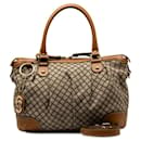 Gucci Diamante Canvas Sukey Handbag  Canvas Handbag 247902 in good condition