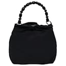 Borsa a mano Christian Dior Maris Pearl Nylon Beige Auth bs14766