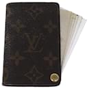 LOUIS VUITTON Monograma Porte Cartes Caso de pressão de crédito M60937 Autenticação de LV 77238 - Louis Vuitton