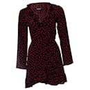 Realisation, black wrap dress with dots - Autre Marque