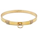 Hermès Collier De Chien Bracelet in 18k Rose Gold, .24 ctw.