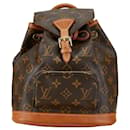 Louis Vuitton Monogram Mini Montsouris Canvas Backpack M51137 in good condition