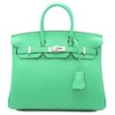 Hermès Green Togo Birkin Retourne 25