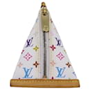 LOUIS VUITTON Monogram Multicolor Berlingo Porte-Monnaie Blanc M58028 auth 76905 - Louis Vuitton