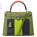 Hermes Kelly bag 28 in Multicolor Leather - 101992 - Hermès