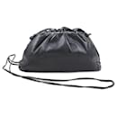 Bottega Veneta Mini The Pouch Leather Shoulder bag in Black