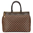 Louis Vuitton Damier Greenwich PM Handbag N41165 in Very Good Condition