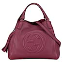 Gucci Interlocking G Soho Hobo Bag   Leather Handbag 336751 in excellent condition