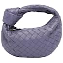 Bottega Veneta Jodie mini nappa tressé violet