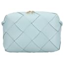 Bottega Veneta Small Cassette Camera Bag blue