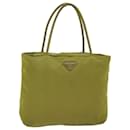 PRADA Handtasche Nylon Grün Auth yk12813 - Prada