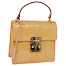 LOUIS VUITTON Borsa a mano Vernis Spring Street Rosa Marshmallow M91033 auth 76915 - Louis Vuitton