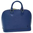 Bolsa de mão LOUIS VUITTON Epi Alma Azul Toledo M52145 Autenticação de LV 76868 - Louis Vuitton